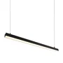 Philips Luminaria Lineal LED NSLNL1200MM-P-WW, 120 cm, 40W, 6000 Lm, 2700K, IP40, Acabado Noir, pour Bureau et Commerce