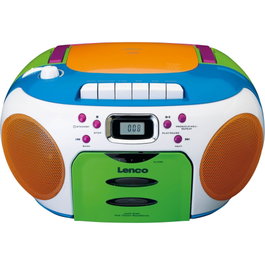 Lenco SCD-971 Radio FM portable avec lecteur CD et magnétophone