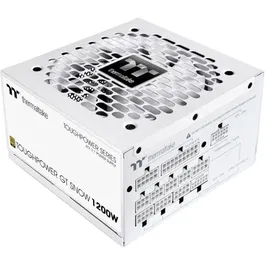 Thermaltake Alimentation PC Toughpower GT Snow, 1200 W, 80+ Gold, ATX 3.1, Full Modulaire, PCI-E 5.1, Blanc