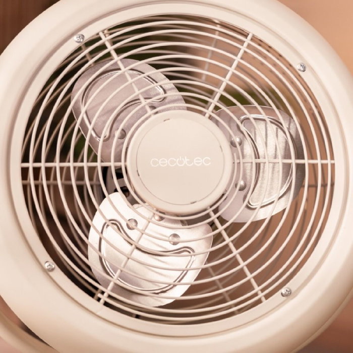 Ventilateur sur Pied Cecotec EnergySilence 250 ClassiStyle Beige 25 W Ventilateur sur Pied Cecotec EnergySilence 250 ClassiStyle Beige 25 W