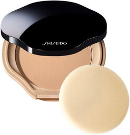 Shiseido - Fond de teint compact Sheer and Perfect, Lueur, B60 Beige profond naturel - 10 g - Testeur