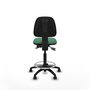 PIQUERAS Y CRESPO Tabouret Isso Asynchrone Tissu Vert émeraude