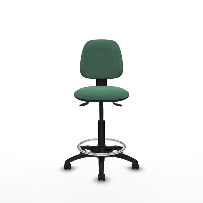 PIQUERAS Y CRESPO Tabouret Isso Asynchrone Tissu Vert émeraude PIQUERAS Y CRESPO Tabouret Isso Asynchrone Tissu Vert émeraude