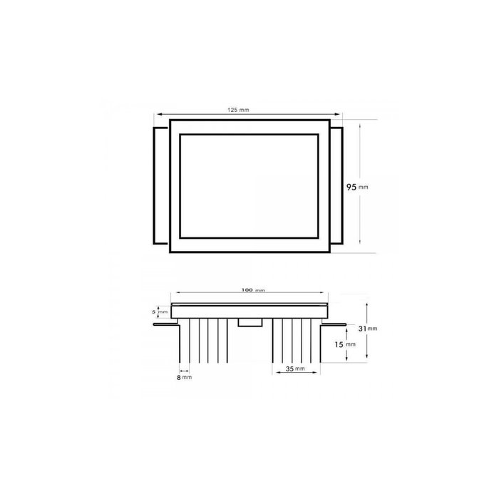 Module Optique LED Bridgelux 40W 5400Lm pour Lampadaire