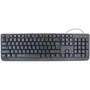 Mobility Lab Combo Clavier et Souris PC Filaire - Clavier 105 Touches avec Touches Multimédias, Souris Optique 1200 DPI - Noir