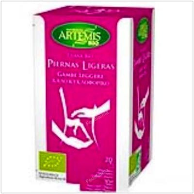 ARTEMIS BIO Tisane Piernas Ligeras 20 filtres