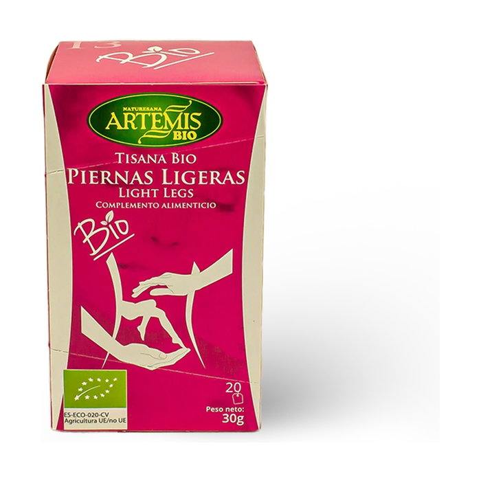 ARTEMIS BIO Tisane Piernas Ligeras Bio 20 filtres ARTEMIS BIO Tisane Piernas Ligeras Bio 20 filtres