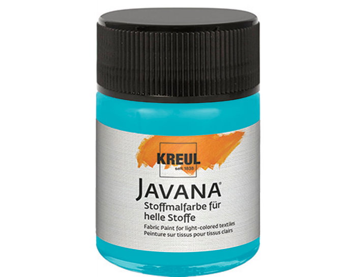 Kreul Peinture textile translucide turquesa Javana 50ml Kreul Peinture textile translucide turquesa Javana 50ml