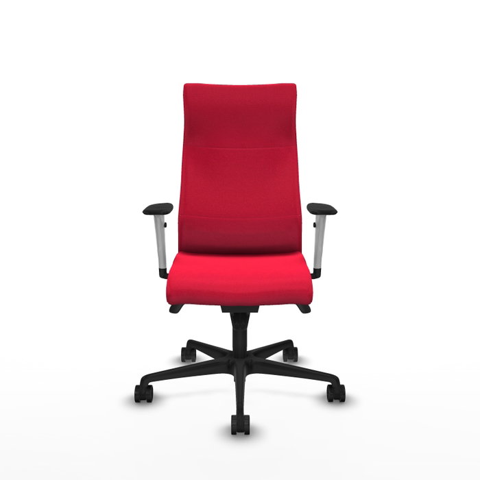 Piqueras Y Crespo Sillón Albacete Rouge avec mécanisme synchrone