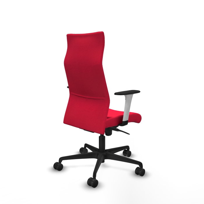 Piqueras Y Crespo Sillón Albacete Rouge avec mécanisme synchrone