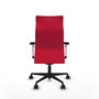 Piqueras Y Crespo Sillón Albacete Rouge avec mécanisme synchrone