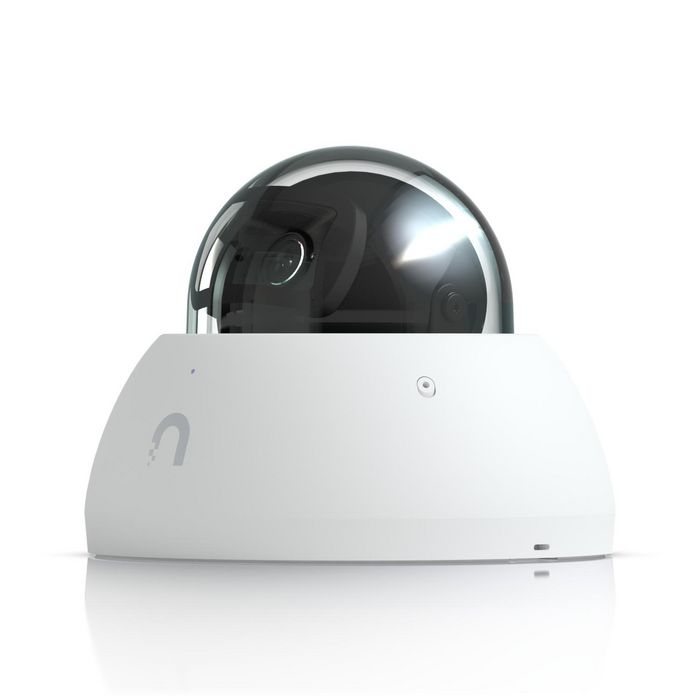 Ubiquiti Caméra dôme extérieure 4K 8MP IP66 PoE avec IA, audio et vision nocturne IR - Vandal-proof et tout temps - Angle ultra-large