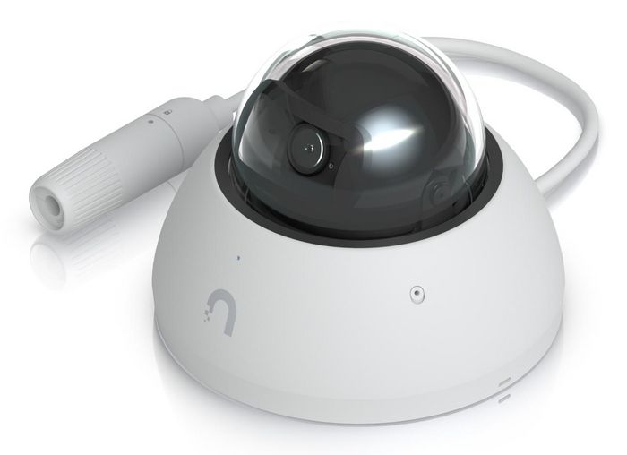 Ubiquiti Caméra dôme extérieure 4K 8MP IP66 PoE avec IA, audio et vision nocturne IR - Vandal-proof et tout temps - Angle ultra-large