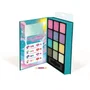 Clementoni Crazy Chic - Palette de maquillage pour enfants avec fards à paupières, gloss et applicateurs - Collection Été