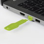 Lindy Clé de déverrouillage pour bloqueur de port RJ45 semi-permanent de sécurité réseau, couleur verte