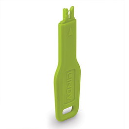 Lindy Clé de déverrouillage pour bloqueur de port RJ45 semi-permanent de sécurité réseau, couleur verte
