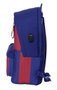 Safta Mochila double pour ordinateur portable 15,6 pouces avec charge USB, design F.C. Barcelona 1er équipement 25/26, 31x44x18 cm