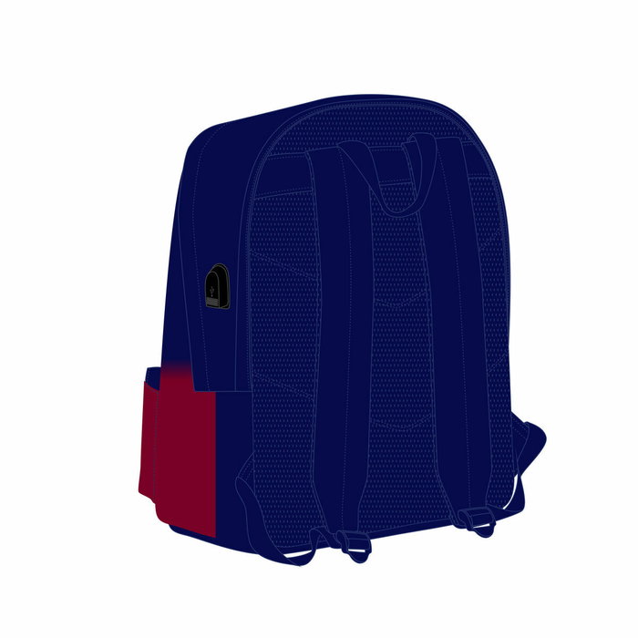 Cartable F.C. Barcelona Bleu Bordeaux 31 x 44 x 18 cm Cartable F.C. Barcelona Bleu Bordeaux 31 x 44 x 18 cm