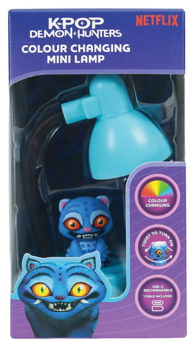 Blue Sky Studios Lampe LED mini KPop Demon Hunters avec figurine Derpy 11 cm Blue Sky Studios Lampe LED mini KPop Demon Hunters avec figurine Derpy 11 cm
