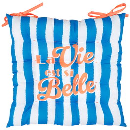 Home Deco Factory Coussin de chaise hydrofuge 40x40 cm