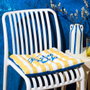 Home Deco Factory Coussin de chaise hydrofuge 40x40 cm
