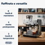 DeLonghi La Specialista Arte EC9155.MB Machine à Café avec Mousseur à Lait 15 Bar Black Metal