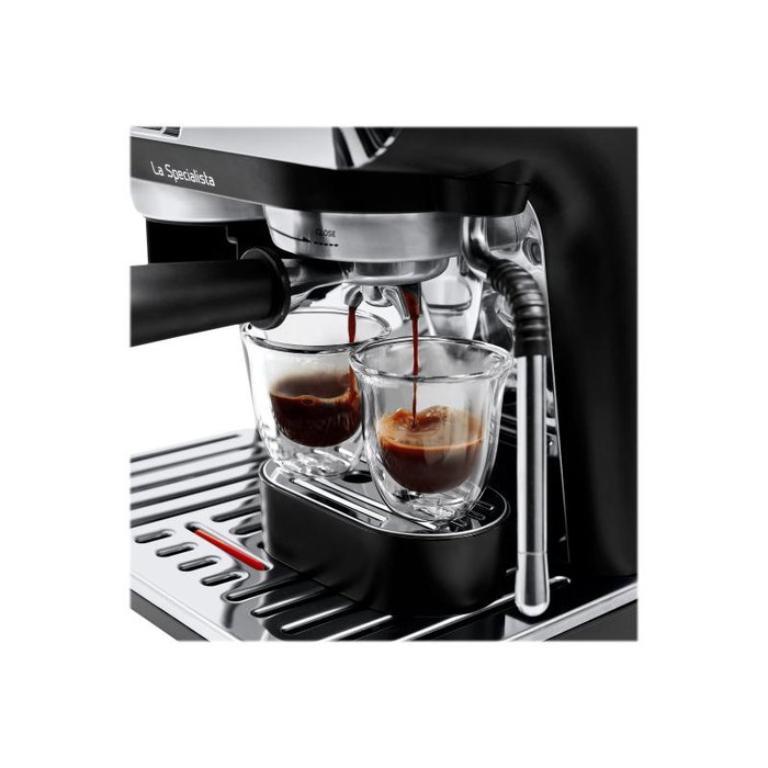 DeLonghi La Specialista Arte EC9155.MB Machine à Café avec Mousseur à Lait 15 Bar Black Metal DeLonghi La Specialista Arte EC9155.MB Machine à Café avec Mousseur à Lait 15 Bar Black Metal