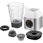 Sencor Blender SBL 4871WH - Mélangeur multifonction 800W avec pichet verre 1.5L, écran LCD, 4 lames inox pour soupes et milkshakes