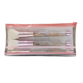 JCH Set Pinceaux de Maquillage Folosofille - Poudrier, Blush et Fard à Paupières - Coffret pour Femmes