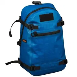 HPA (PECHE) Sac à Dos Étanche INFLADRY 25 25L Bleu - TPU 420D/840D - Pour Activités Nautiques, Randonnée, Vélo et Urbain