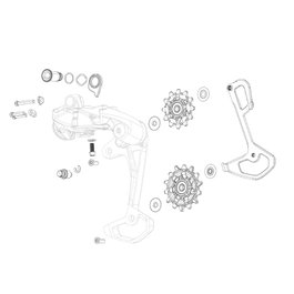 Sram Jaula intérieure pour dérailleur Apex XPLR AXS