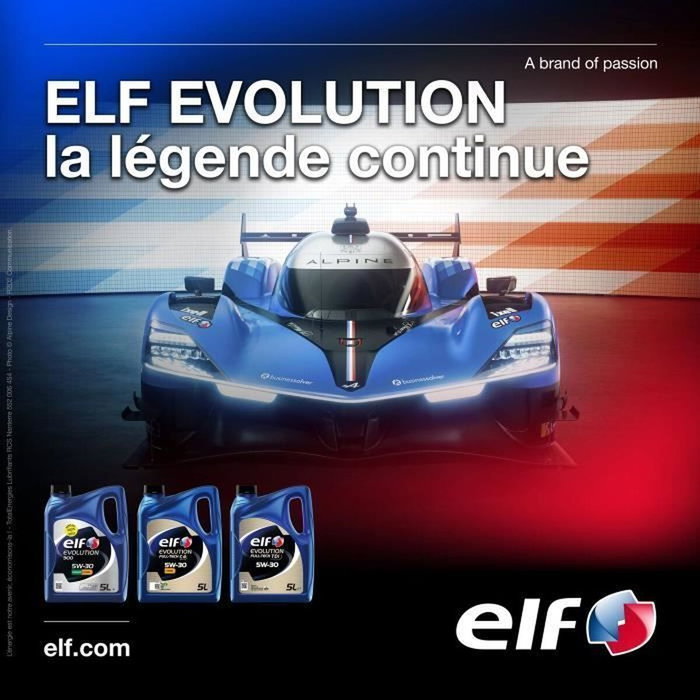 Elf Evolution FULL-TECH R 5W-30 5L Elf Evolution FULL-TECH R 5W-30 5L