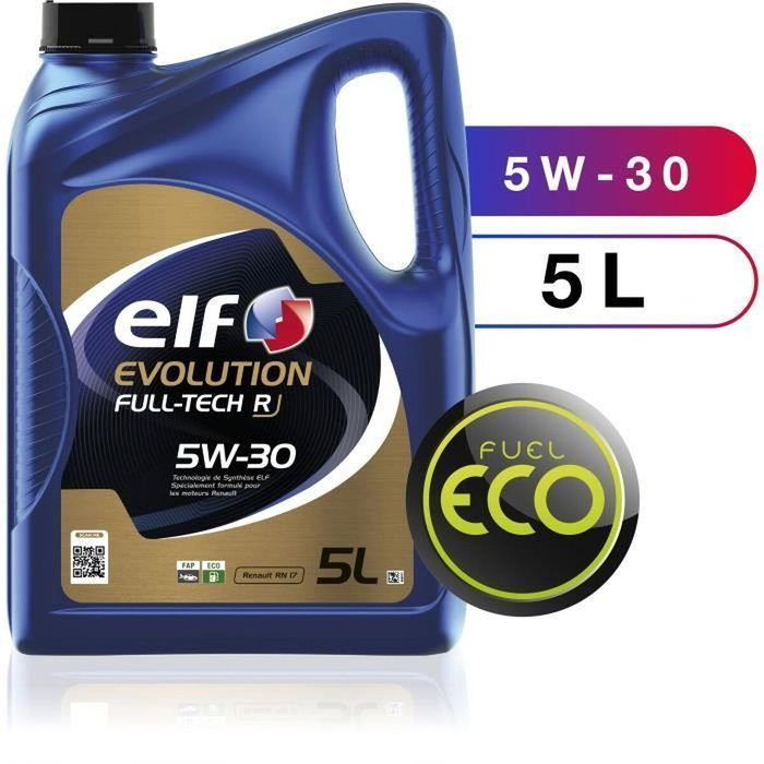 Elf Evolution FULL-TECH R 5W-30 5L Elf Evolution FULL-TECH R 5W-30 5L