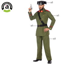 Déguisement Guardia Civil Homme Adulte XL Vert