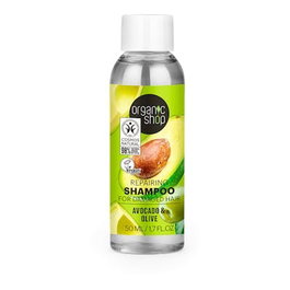 ORGANIC SHOP Shampooing Réparateur Cheveux Abîmés Avocat et Olive 50 ml