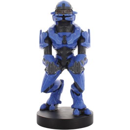 EXQUISITE GAMING Support de Charge Figuratif Cable Guy Elite Mercenary Halo 21 cm - Compatible PS5 DualSense, Xbox Series, iPhone
