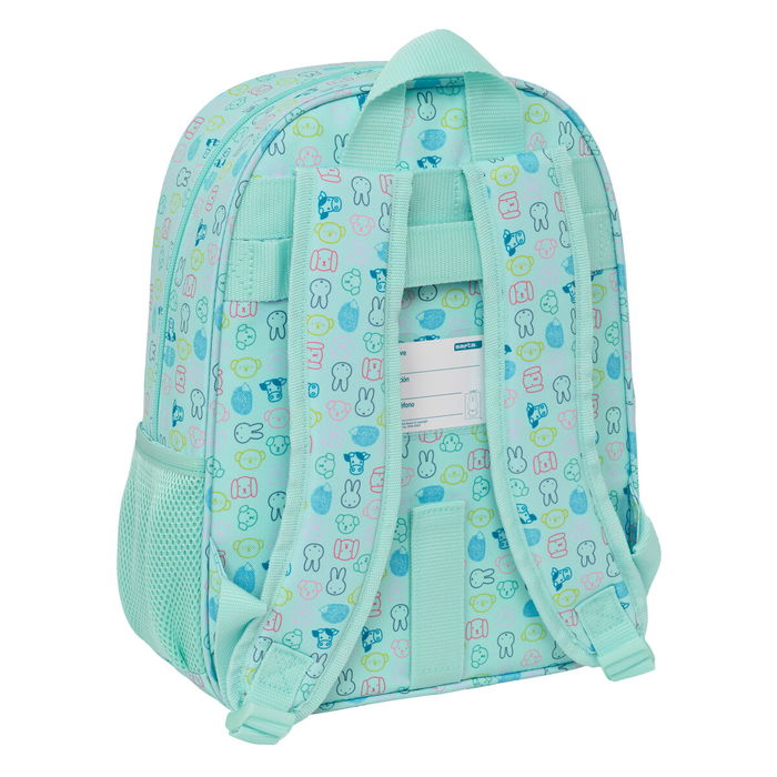 Cartable Miffy Friends Bleu 26 x 34 x 11 cm