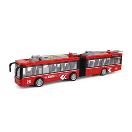 TACHAN Autobus double lumière-son Héroes de Ciudad 1:16