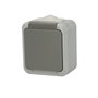 WOLFPACK LINEA PROFESIONAL Base Schuko avec couvercle gris