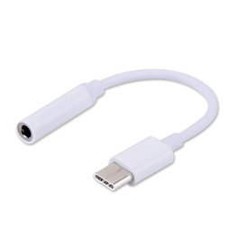 Savio Adaptateur USB C vers Jack 3.5 mm AK-35 Blanc 0,12 m