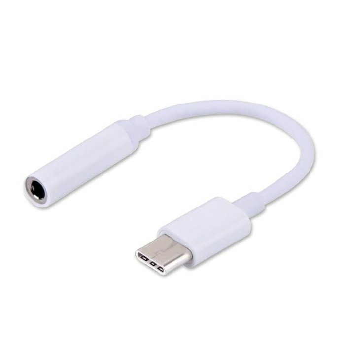 Savio Adaptateur USB C vers Jack 3.5 mm AK-35 Blanc 0,12 m Savio Adaptateur USB C vers Jack 3.5 mm AK-35 Blanc 0,12 m