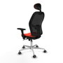Piqueras y Crespo Chaise de Bureau Jorquera 3D086G1 Orange Foncé