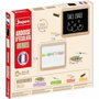 Jeujura Ardoise d'écolier en bois double face magnétique