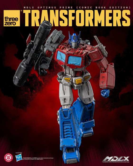 ThreeZero Transformers figurine MDLX Optimus Prime (Comic Book Edition) 18 cm ThreeZero Transformers figurine MDLX Optimus Prime (Comic Book Edition) 18 cm