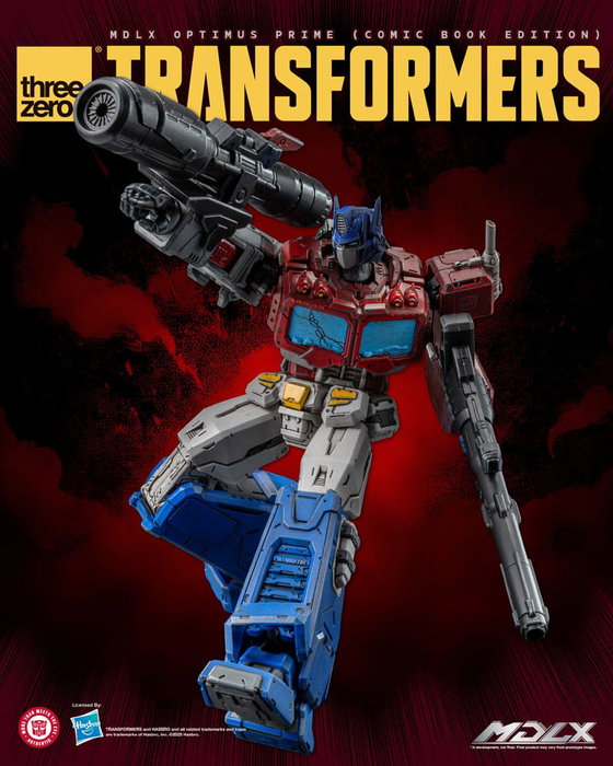 ThreeZero Transformers figurine MDLX Optimus Prime (Comic Book Edition) 18 cm ThreeZero Transformers figurine MDLX Optimus Prime (Comic Book Edition) 18 cm