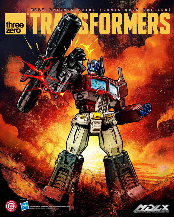 ThreeZero Transformers figurine MDLX Optimus Prime (Comic Book Edition) 18 cm ThreeZero Transformers figurine MDLX Optimus Prime (Comic Book Edition) 18 cm