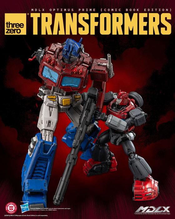 ThreeZero Transformers figurine MDLX Optimus Prime (Comic Book Edition) 18 cm ThreeZero Transformers figurine MDLX Optimus Prime (Comic Book Edition) 18 cm