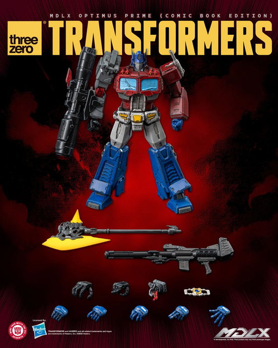 ThreeZero Transformers figurine MDLX Optimus Prime (Comic Book Edition) 18 cm ThreeZero Transformers figurine MDLX Optimus Prime (Comic Book Edition) 18 cm