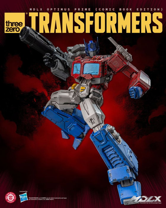 ThreeZero Transformers figurine MDLX Optimus Prime (Comic Book Edition) 18 cm ThreeZero Transformers figurine MDLX Optimus Prime (Comic Book Edition) 18 cm