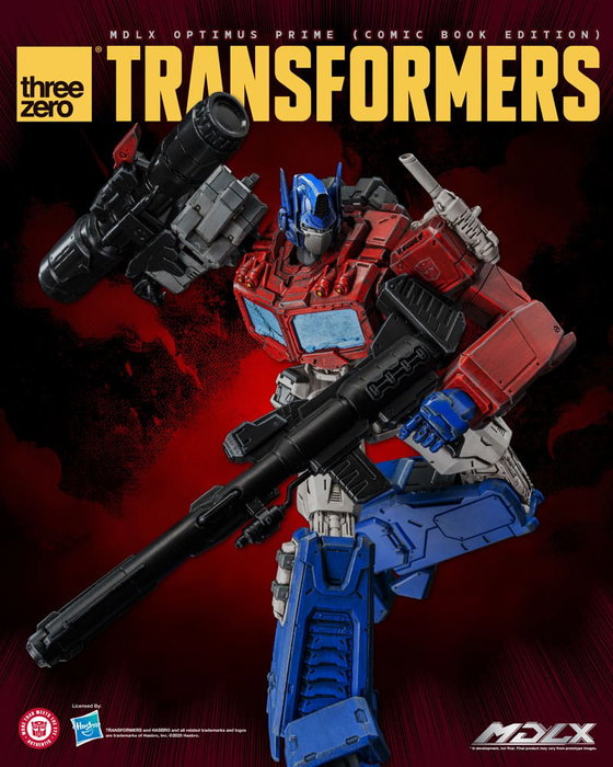 ThreeZero Transformers figurine MDLX Optimus Prime (Comic Book Edition) 18 cm ThreeZero Transformers figurine MDLX Optimus Prime (Comic Book Edition) 18 cm
